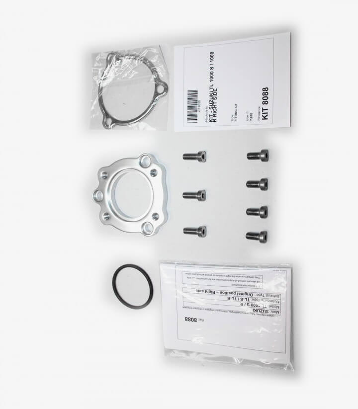 Escape Ixil SOVE para Suzuki Tl1000S del 1997-01 color Acero