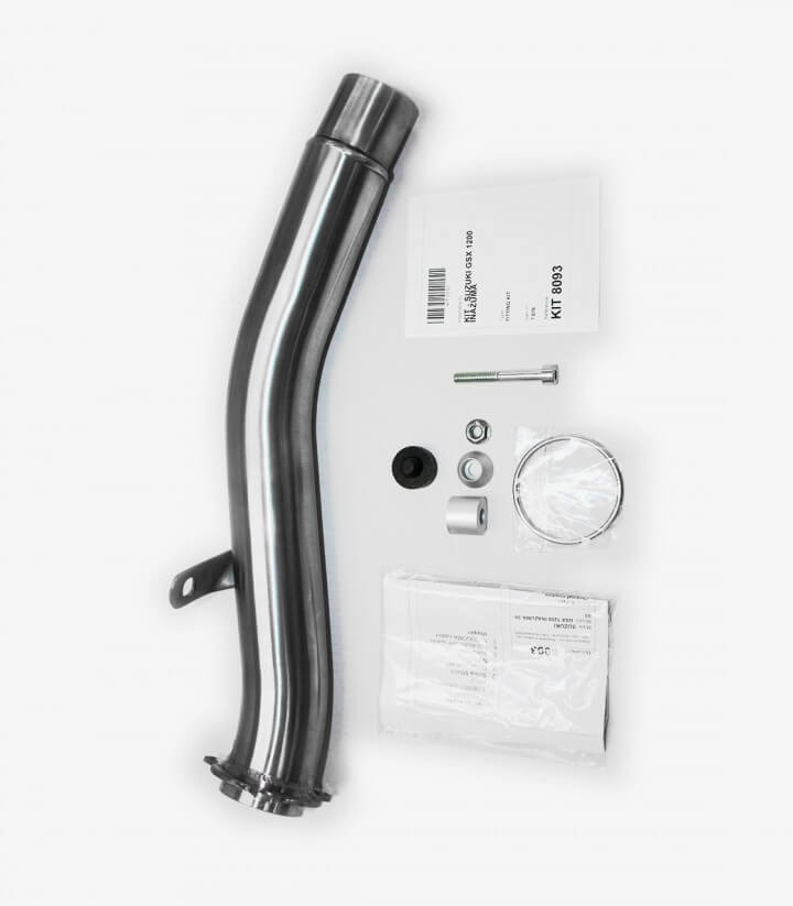 Ixil SOVE exhaust for Suzuki GSX 1200 Inazuma 1999-03 color Steel