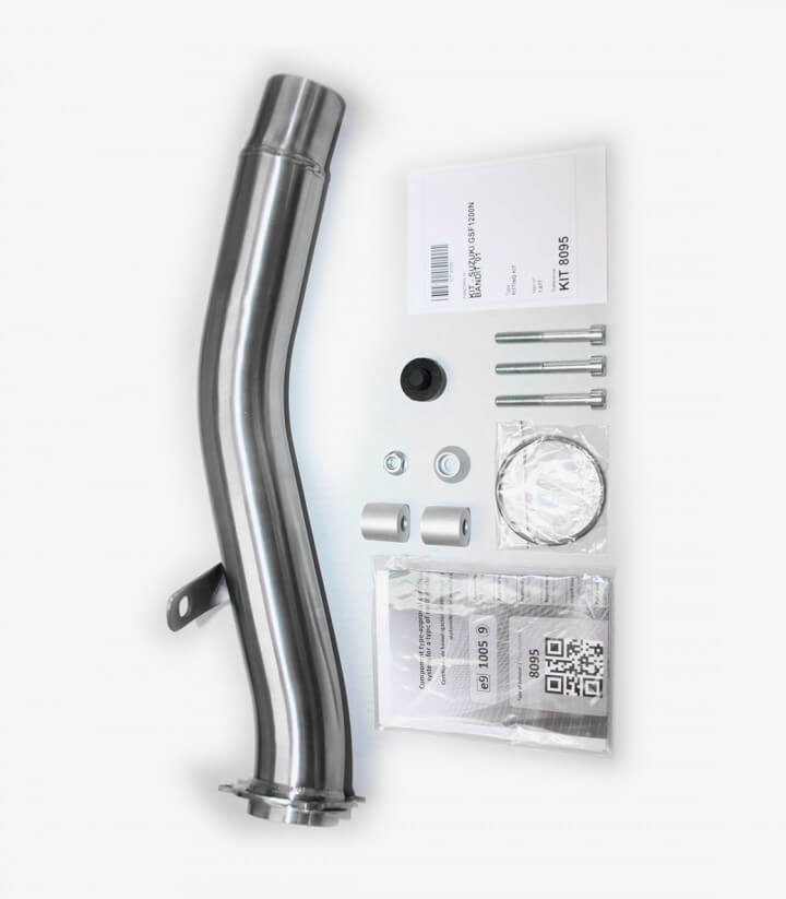 Auspuff OS8095VSE Ixil SOVE Stahl für Suzuki GSF 1200 N Bandit (00-05)
