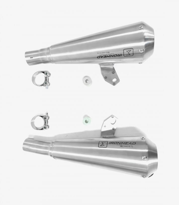 Escape Ixil OVC11SS para Triumph Bonneville Newchurch / SE  2015-16 color Acero