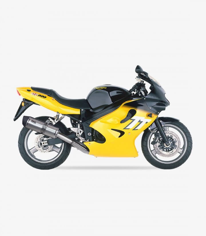 Auspuff OT4041VSE Ixil SOVE Stahl für Triumph Daytona 600 (03-04), 650 (05), Speed Four (02-05), TT 600 (00-02)