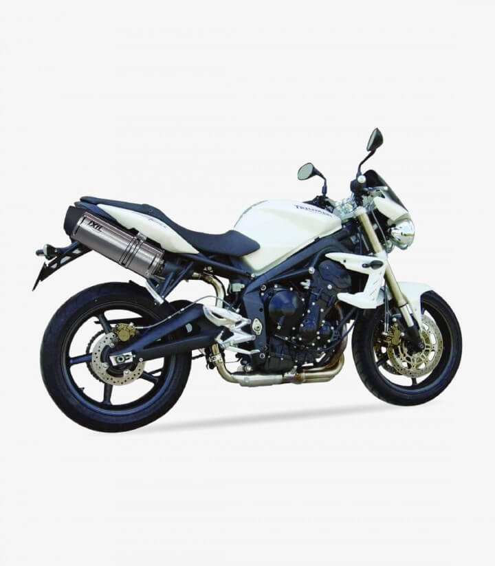Escape Ixil SOVE para Triumph Street Triple 675 del 2007-11 color Acero