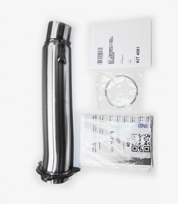Auspuff OT4081VSE Ixil SOVE Stahl für Triumph T 955 i Speed Triple - Daytona (98-01)
