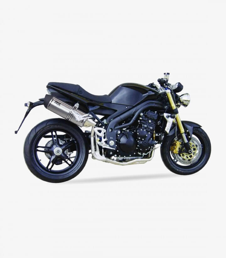 Escape Ixil SOVE para Triumph ST1050 Speed Triple 2005-06 color Acero