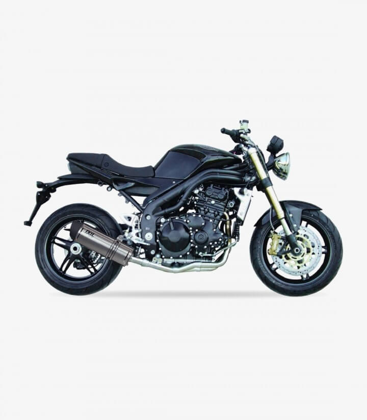 Auspuff OT4388VSE Ixil SOVE Stahl für Triumph ST1050 Speed Triple (05-06)