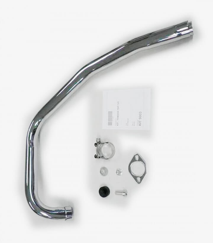 Escape Ixil SOVE para Yamaha YBR 125 color Acero