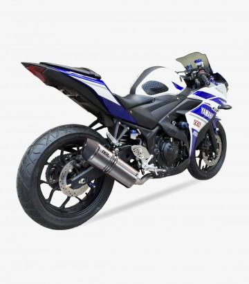 Ixil SOVE exhaust for Yamaha R5/R3 2015-21 color Steel