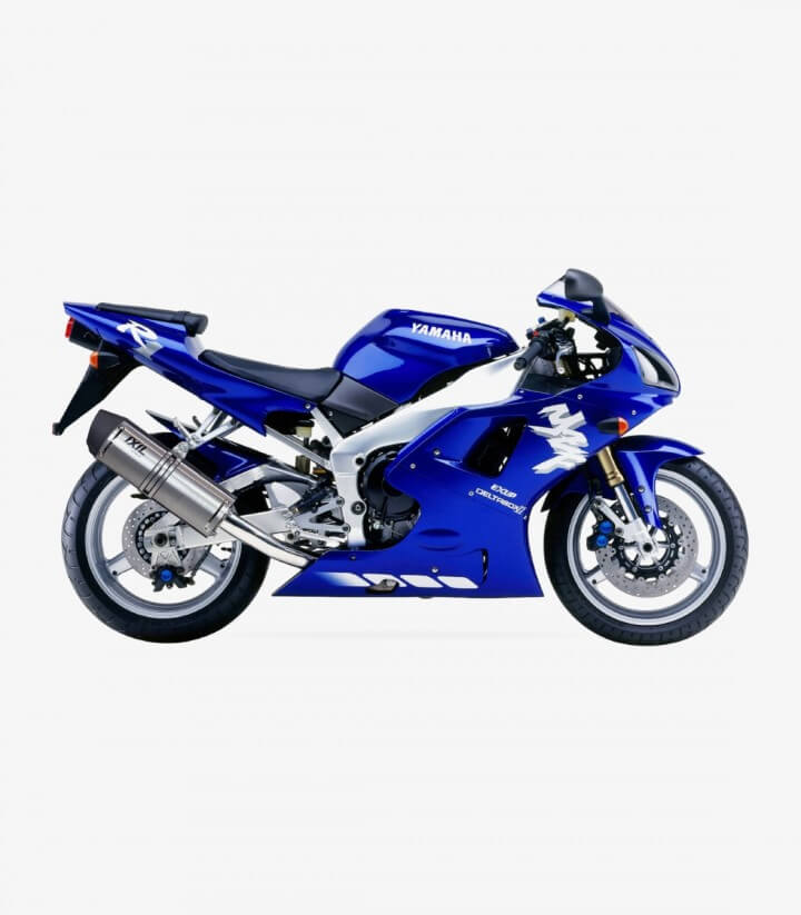 Escape Ixil SOVE para Yamaha YZF 1000 R-1 del 1998-01 color Acero