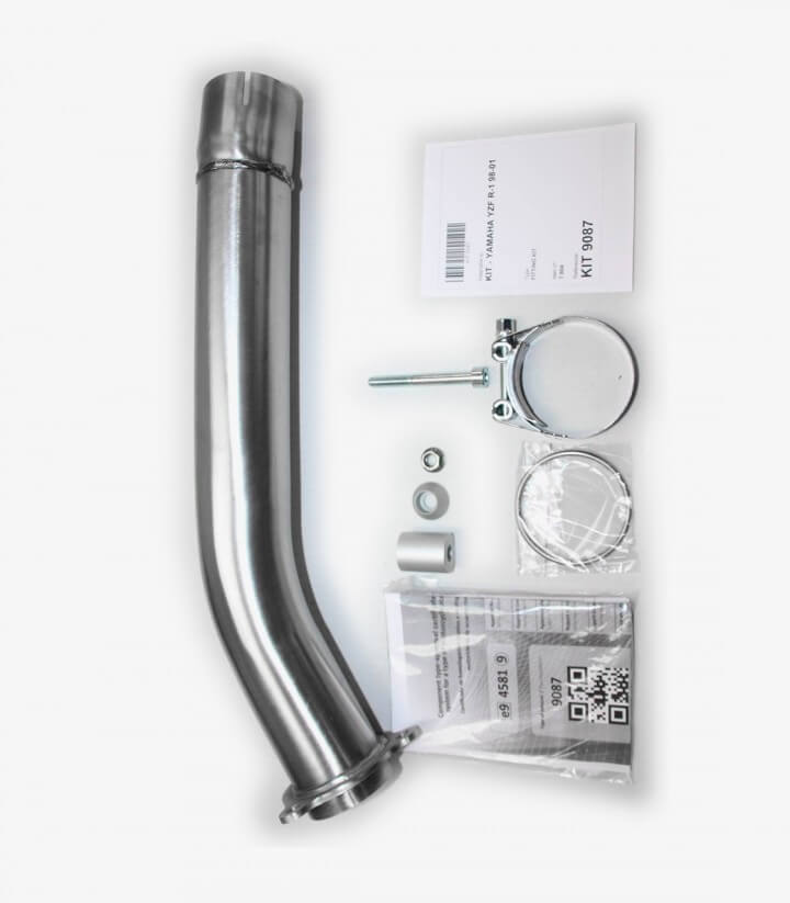 Escape Ixil SOVE para Yamaha YZF 1000 R-1 del 1998-01 color Acero