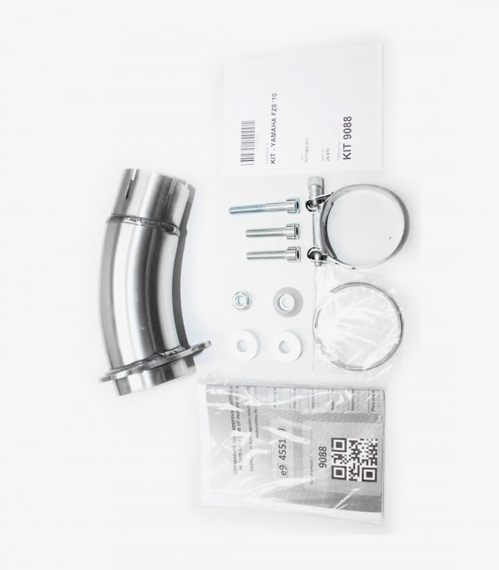 Escape Ixil SOVE para Yamaha FZ-8 del 2010-16 color Acero