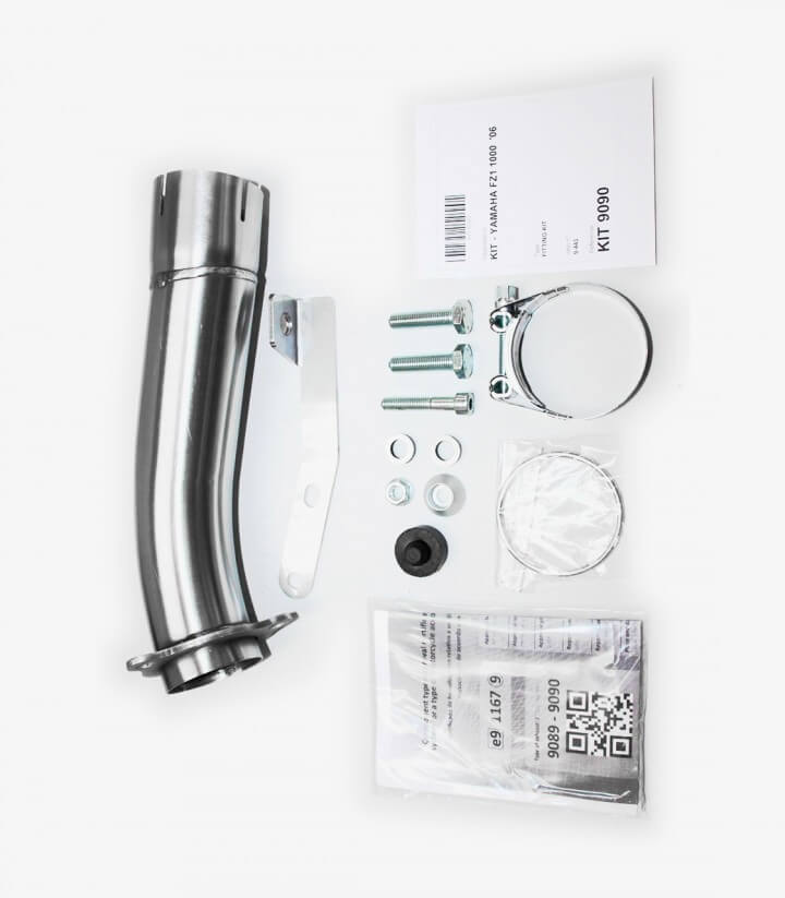 Ixil SOVE exhaust for Yamaha FZ-1 2006-14 color Steel