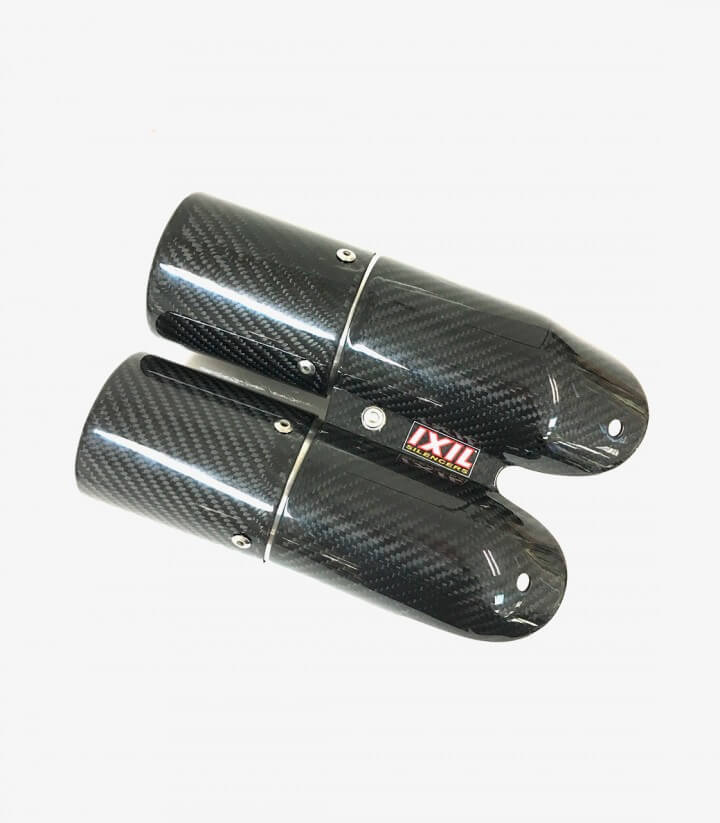 Ixil SX1 exhaust for Ducati 939 Supersport 2017-21 color Steel