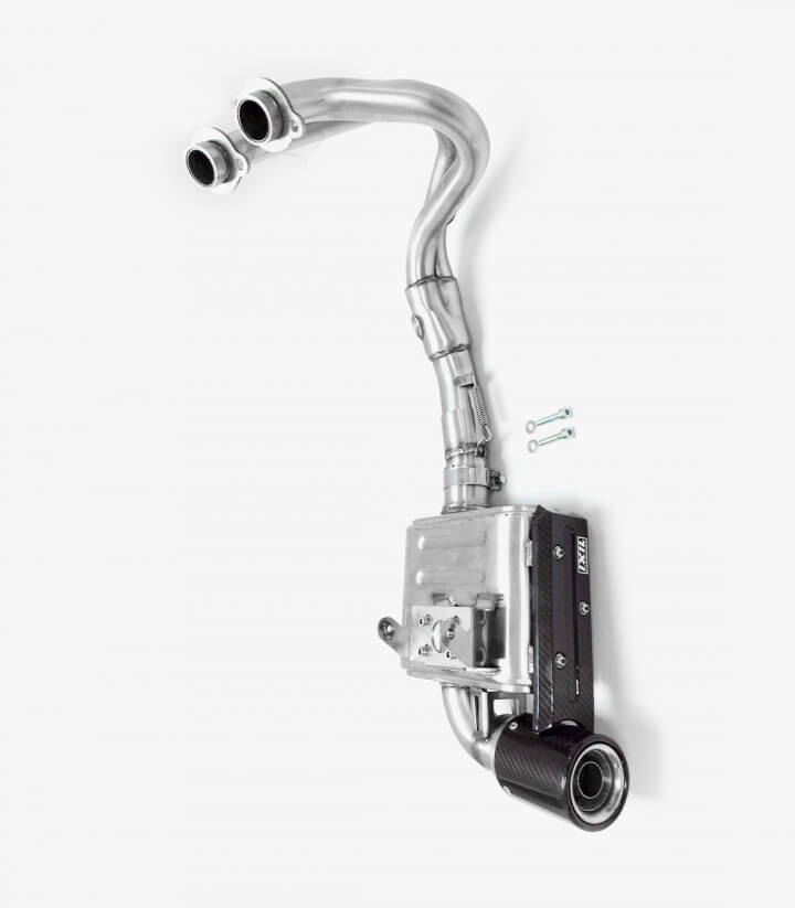 Ixil SX1 exhaust for Kawasaki ER-6 2012-16 color Steel