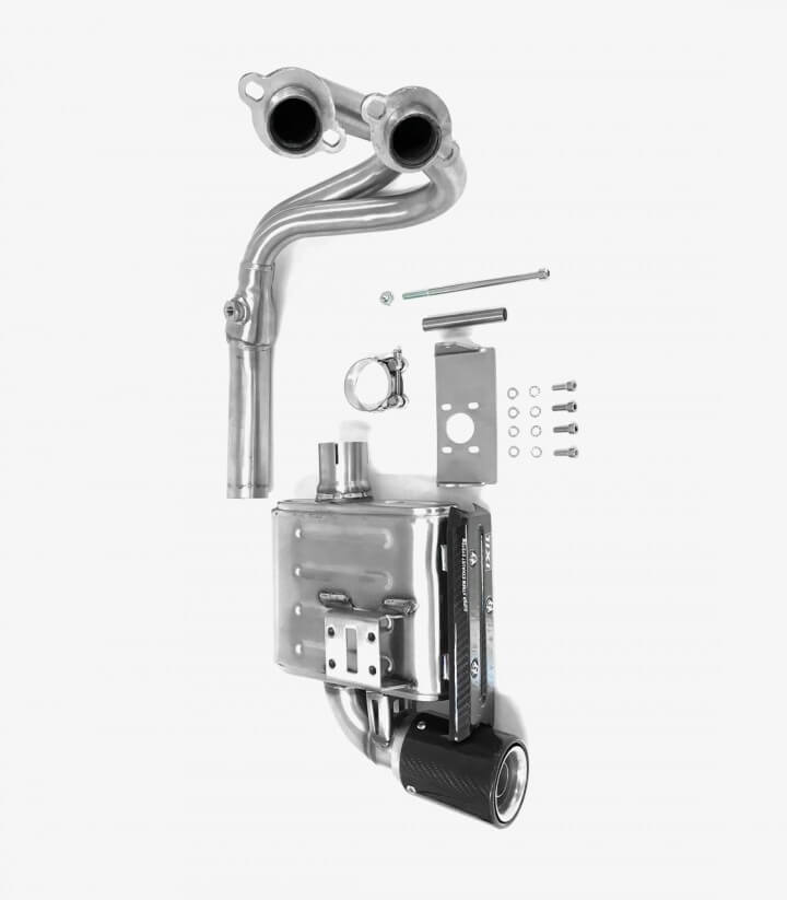Auspuff SK7753C Ixil SX1 Stahl für Kawasaki Z 650 - Ninja 650 (17-19)