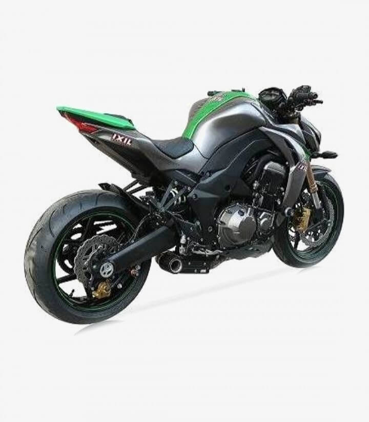 Ixil SX1 exhaust for Kawasaki Versys & Z 1000 SX 2010-20 color Steel