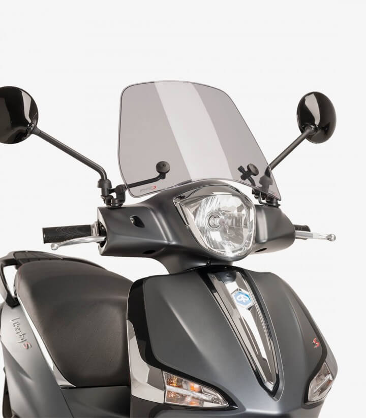 Windschild Puig Trafic Piaggio Liberty 50/125/150, Liberty S 50/125/150 (01-26) Getönt 5858H