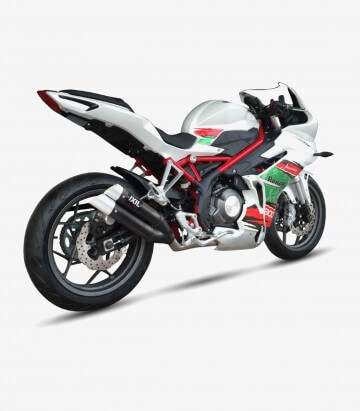 Auspuff XB5309XB Ixil L3XB Schwarz für Benelli BJ 300 GS-C - BN 302 R, Tornado 302 R (21-22)