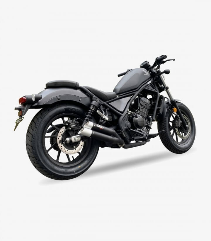 Escape Ixil L3XB para Honda Rebel CMX 300 color Negro