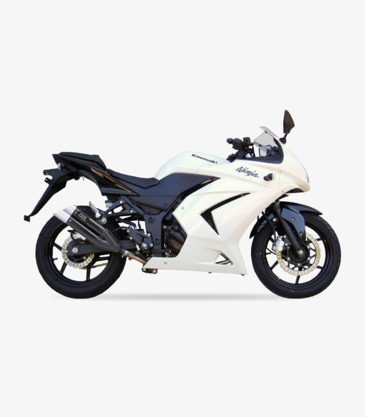 Escape Ixil L3XB para Kawasaki Ninja 250 R del 2008-12 color Negro