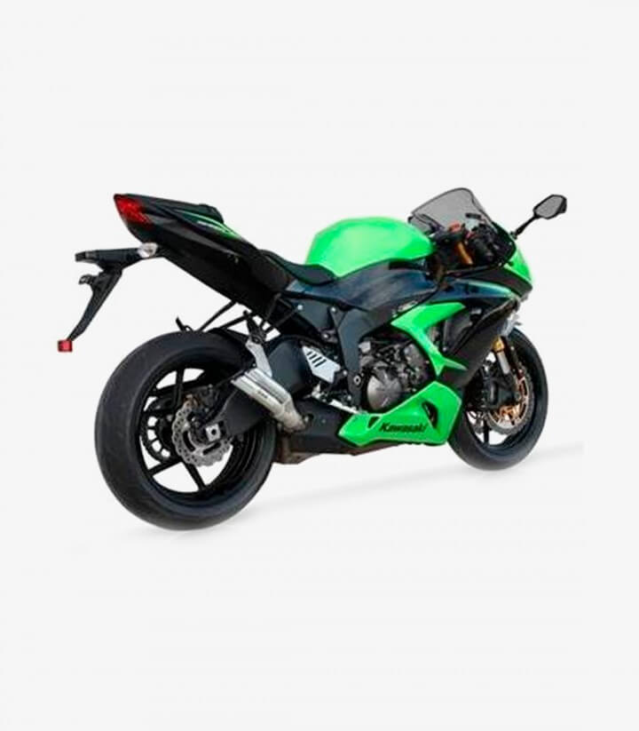 Escape Ixil L2X para Kawasaki ZX-6 R 2009-13 color Acero