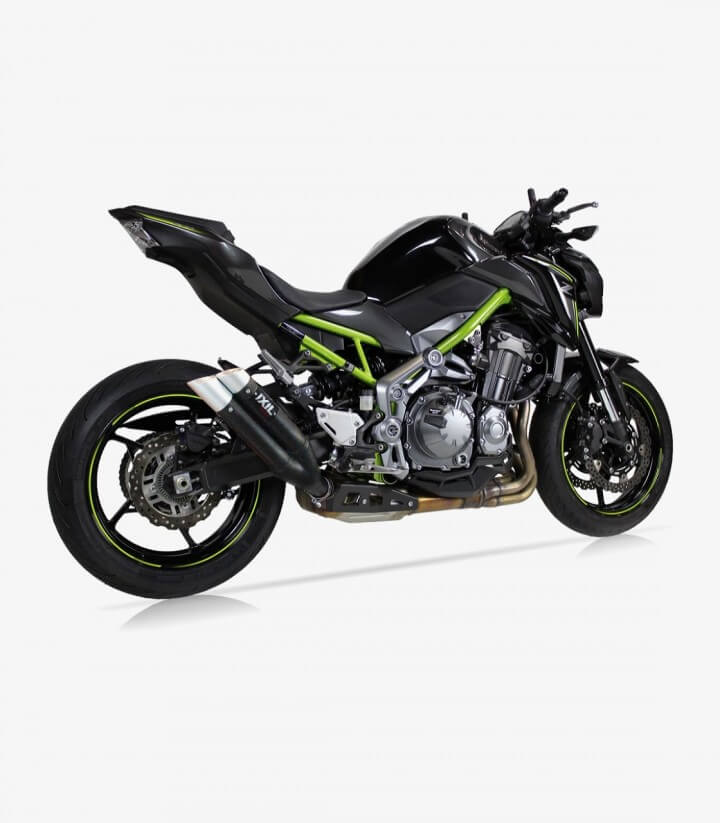 Auspuff XK7372XB Ixil L3XB Schwarz für Kawasaki Z 900 92 kW (16-19) / A2 (17-24)