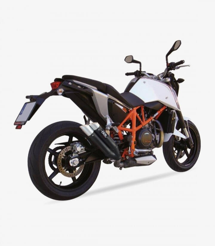 Auspuff XM3370XB Ixil L3XB Schwarz für KTM Duke 690