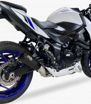Auspuff CS8262RB Ixil RB Schwarz für Suzuki GSR 750 (11-16), GSX-S 750 (17-20)