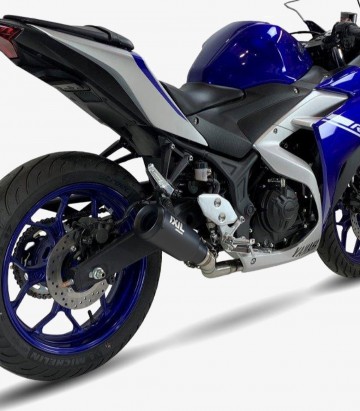 Escape Ixil RB para Yamaha MT-03 (2015 - 2021) color Negro