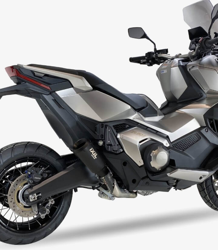 Escape Ixil RB para Honda Forza 750 (2021), X-ADV 750 (2017 - 2020), X-ADV 750 (2021) color Negro