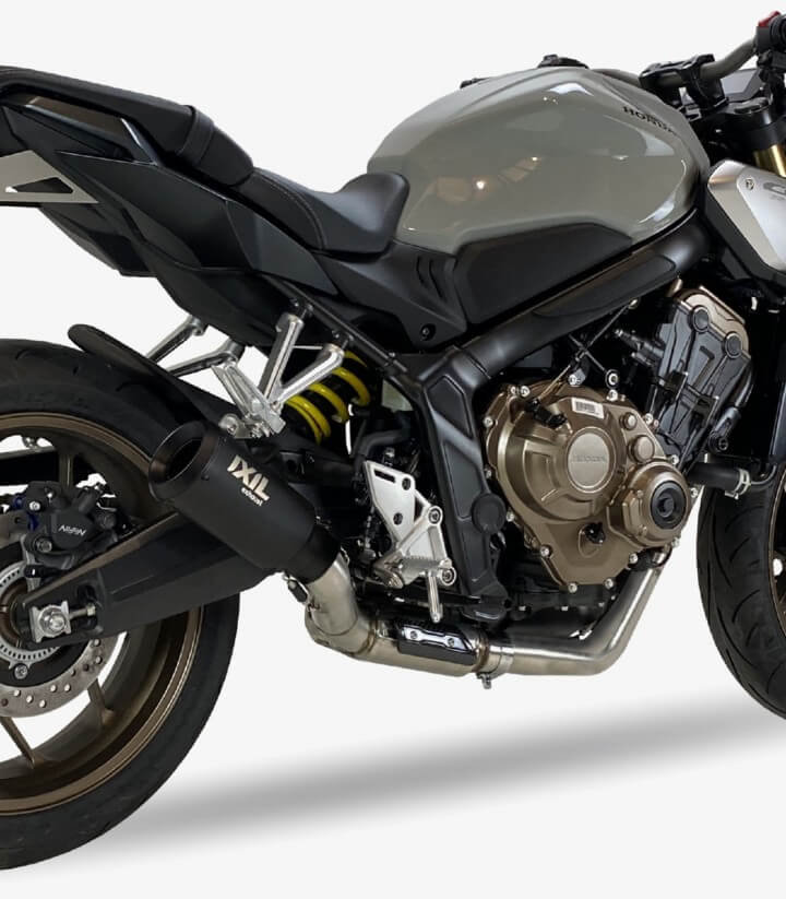 Escape Ixil RB para Honda CB 650 R (2021), CBR 650 R (2021) color Negro
