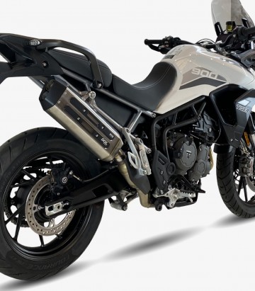 Escape Ixil MXT para Triumph Tiger 850 Sport (2021), Tiger 900 (2020 - 2021) color Acero