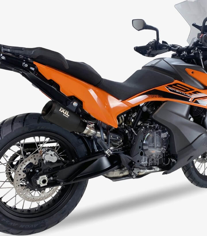 Escape Ixil RB para KTM 890 Adventure (2021), Duke 790 Adventure (2019 - 2020) color Negro