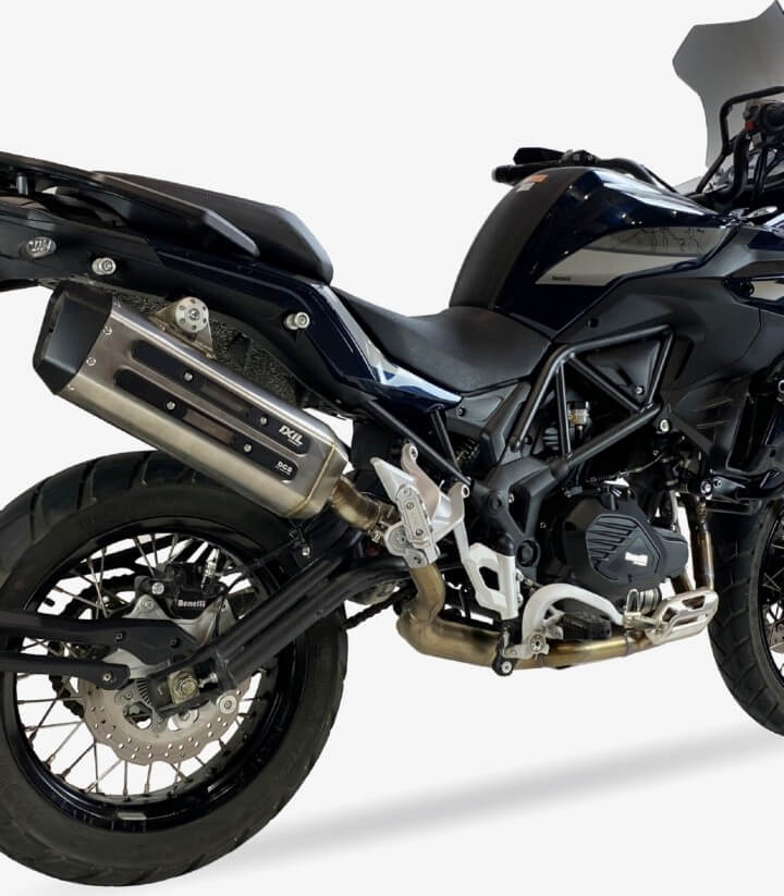 Auspuff EB5036SS Ixil MXT Stahl für Benelli TRK 502 X (18-22)