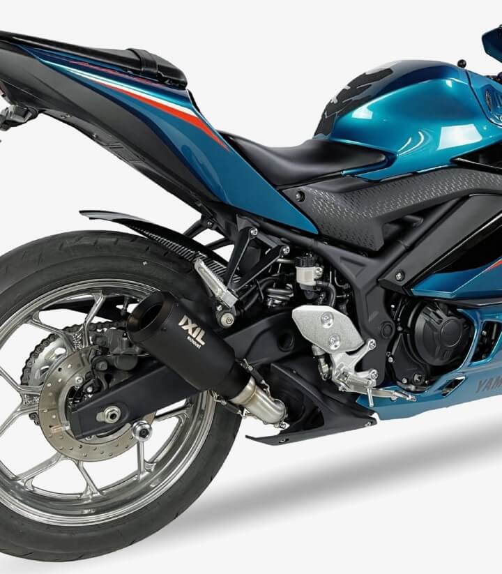 Escape Ixil RB para Yamaha YZF R3 (2021 - 2022) color Negro