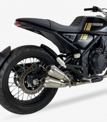 Escape Ironhead OVC13 para Brixton Crossfire 500 X color Acero