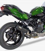 Escape Ixil RCR para Kawasaki Ninja H2 SX / SE (2022) color Carbono