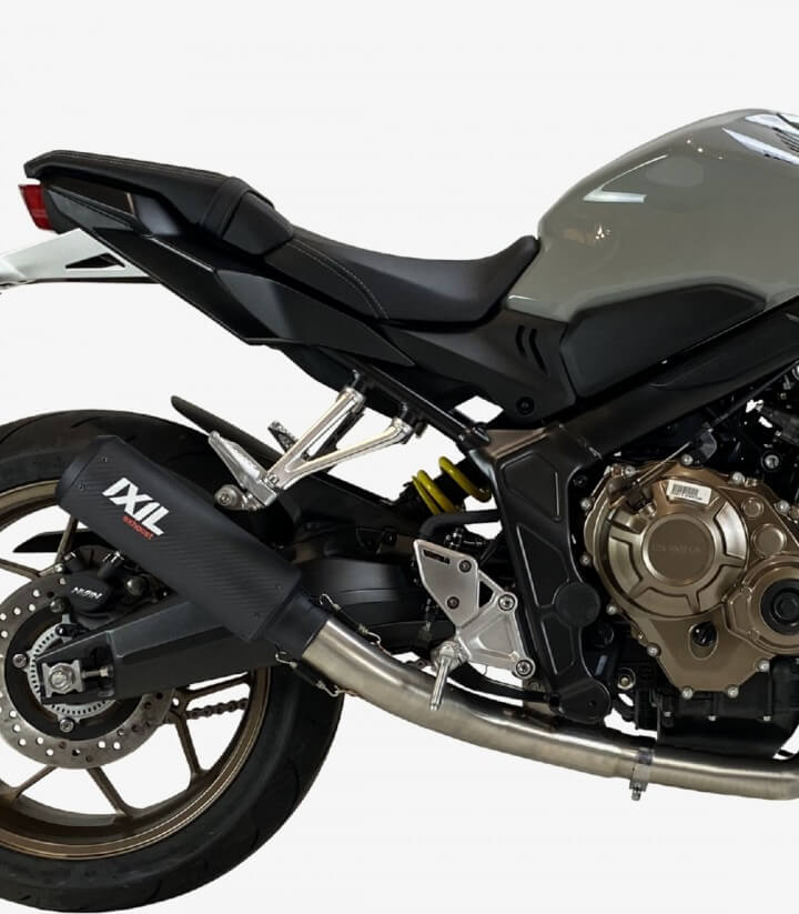 Escape Ixil RCR para Honda CB 650 R (2021), CBR 650 R (2021) color Carbono