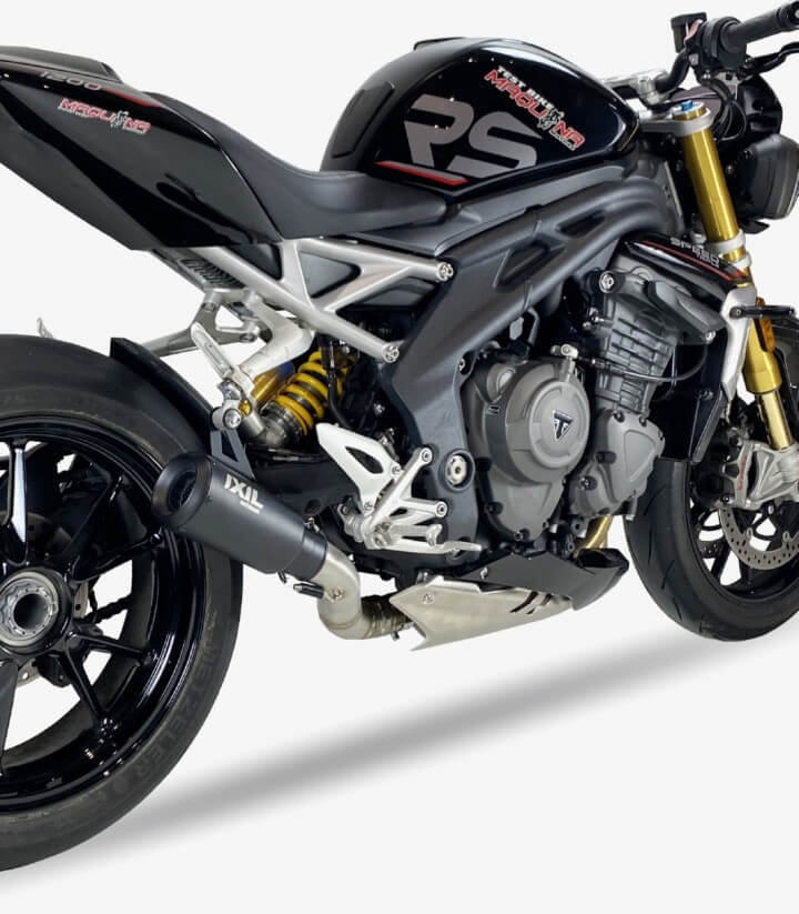 Escape Ixil RB para Triumph Speed Triple 1200 RS (2021 - 2022) color Negro