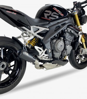 Auspuff CT4270RB Ixil RB Schwarz für Triumph Speed Triple 1200 RS / RR (21-24)