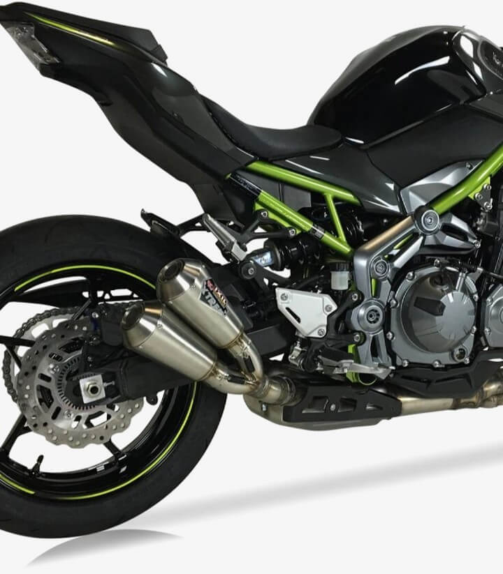 Escape Ironhead OVC13 para Kawasaki Z 900 92 kW (2016 - 2019) color Acero