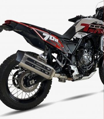 Escape Ixil MXT para Yamaha TÉNÉRÉ 700 (2019 - 2021) color Acero
