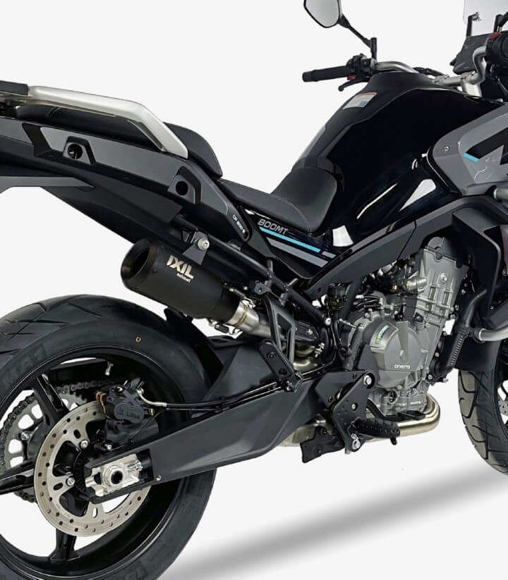 Auspuff CF3238RB Ixil RB Schwarz für CFMOTO 800 MT Touring / Sport / Explore (21-24)