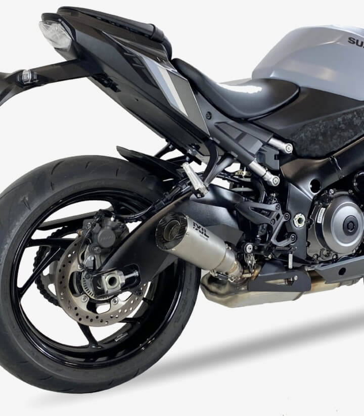 Escape Ixil RC para Suzuki GSX 1000 S/GT, GSX-S 950, Katana 1000 color Acero CS8210RC