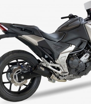 Auspuff CH6262RB Ixil RB Schwarz für Honda NC 700 X/S/Integra (12-13), NC 750 X/S/Integra (14-20), NC 750 X (21-26)