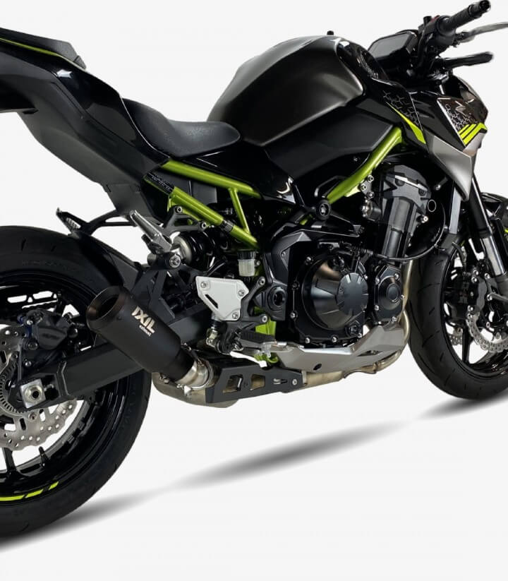 Escape Ixil RB para Kawasaki Z 900 92 kW (2020 - 2021) color Negro