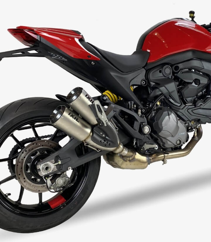 Auspuff CD5246RC Ixil 2RC Stahl für Ducati M 937 Monster (21-24)