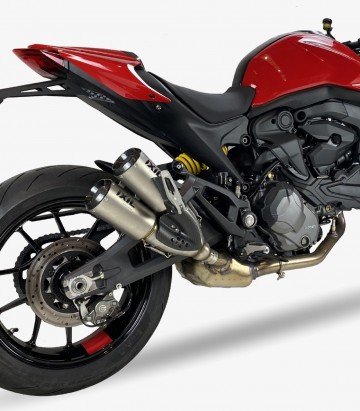 Auspuff CD5246RC Ixil 2RC Stahl für Ducati M 937 Monster (21-24)