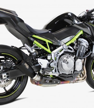 Escape Ixil RB para Kawasaki Z 900 92 kW (2016 - 2019), Z 900 A2 (2017 - 2019), Z 900 A2 (2020 - 2021) color Negro