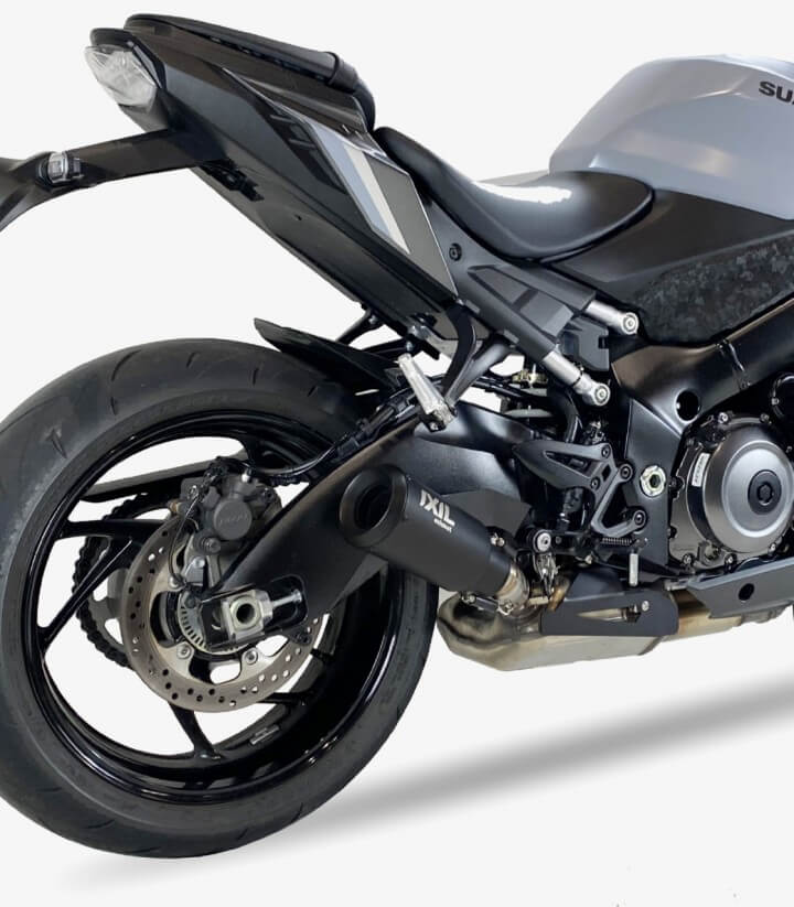 Escape Ixil RB para Suzuki GSX 1000 S - GT (2020 - 2022), GSX-S 950 (2020 - 2022), Katana 1000 (2022) color Negro
