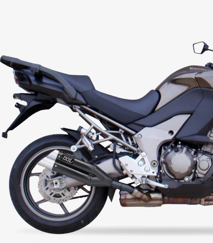 Escape Ixil L3XB para Kawasaki Versys 1000 (2012 - 2019) color Negro